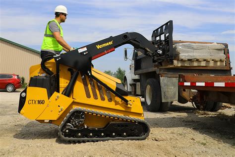 vermeer mini skid steer grapple|vermeer ctx160 mini skid steer.